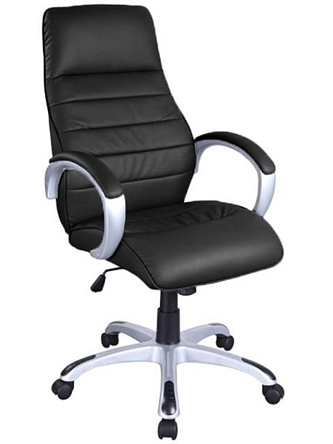 Pohodlná kancelářská židle s područkami na kolečkách